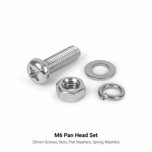 Fixed Fasteners FFPS510 510pce Heavy Duty Stainless Steel Pan Head ...