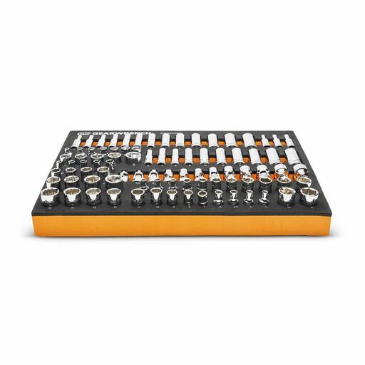 GEARWRENCH GWMSSKT14MM 89pce 1/4" Drive Master Metric Socket Set in Foam Storage Tray – image 2