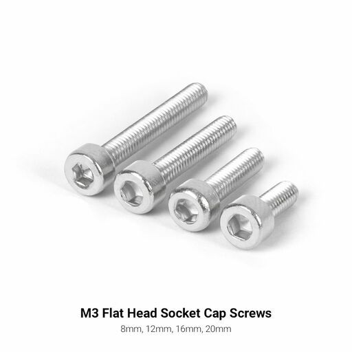 Fixed Fasteners FFFS540 540pce Flat Head Socket Cap Assortment Kit – image 7