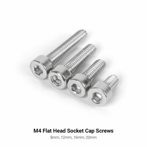 Fixed Fasteners FFFS540 540pce Flat Head Socket Cap Assortment Kit – image 6