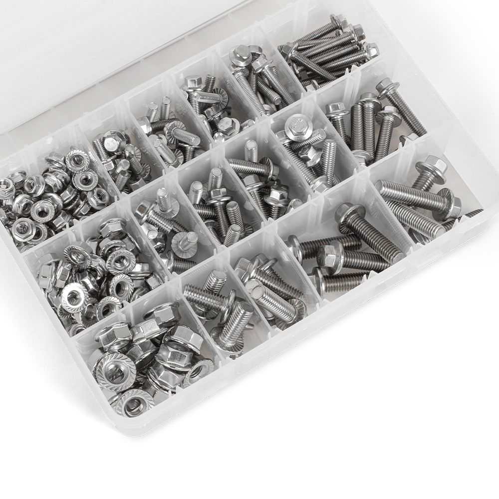 Fixed Fasteners FFMB240 240pce Heavy Duty Stainless Steel Metric ...