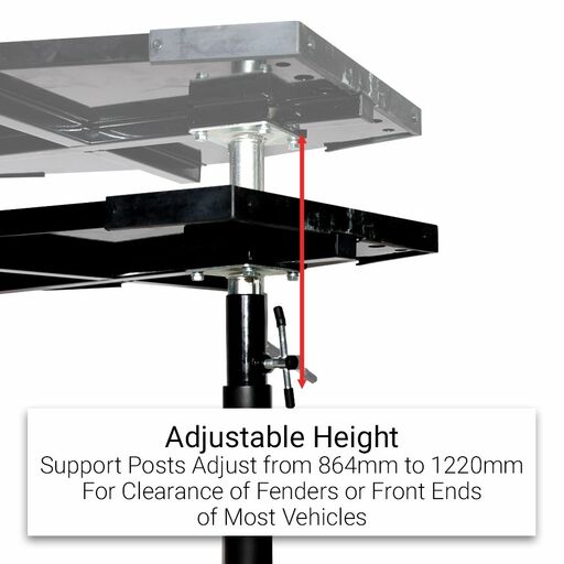 Daytona DTR1210 45kg Rolling Automotive Service Tray – image 4