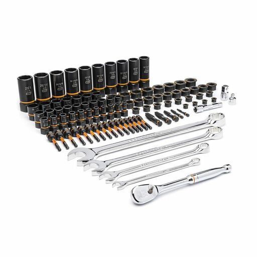 GEARWRENCH GWMSBBS02 97pce 1/4”, 3/8”, 1/2” Drive Bolt Biter™ Mechanics Tool Set in Foam Storage Tray – image 3