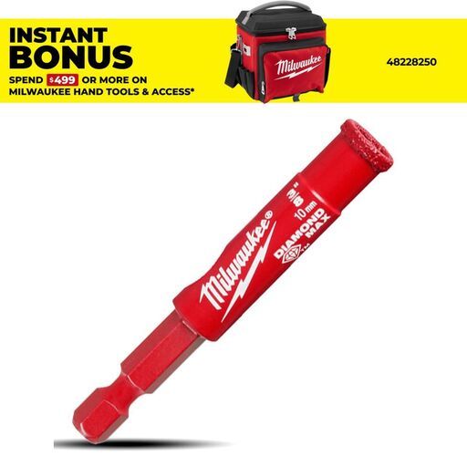 Milwaukee 49560509 10mm Diamond Max Hole Saw