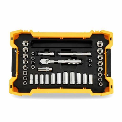 DeWalt DWMT45400-1 37pce 3/8” Drive SAE/Metric Socket & Ratchet Set – image 4