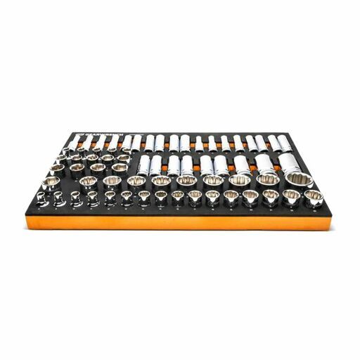 GEARWRENCH GWMSSKT12MM 67pce 1/2” Drive Master Metric Socket Set in Foam Storage Tray – image 5