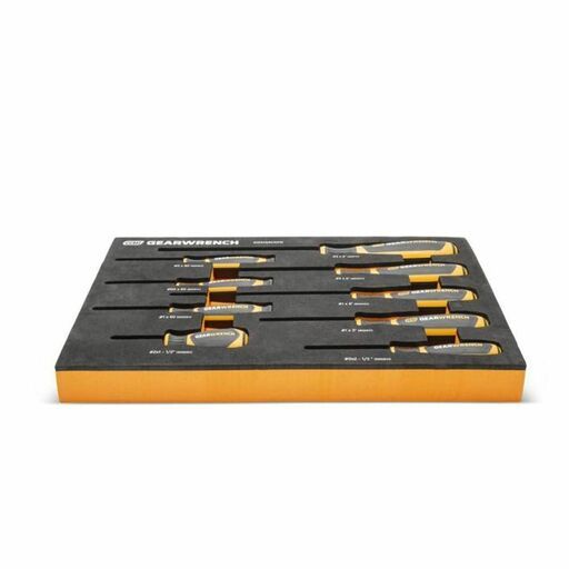 GEARWRENCH GWMSSCRPH 9pce Phillips Dual Material Screwdriver Set in Foam Storage Tray – image 4