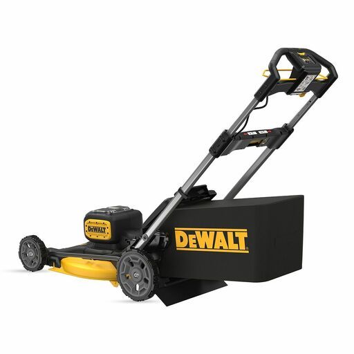 DeWalt ST-DCMWP134P2-XE 36V (18V x 2) Li-ion 5.0Ah Cordless Brushless 530mm (21") Push Mower Combo Kit – image 7