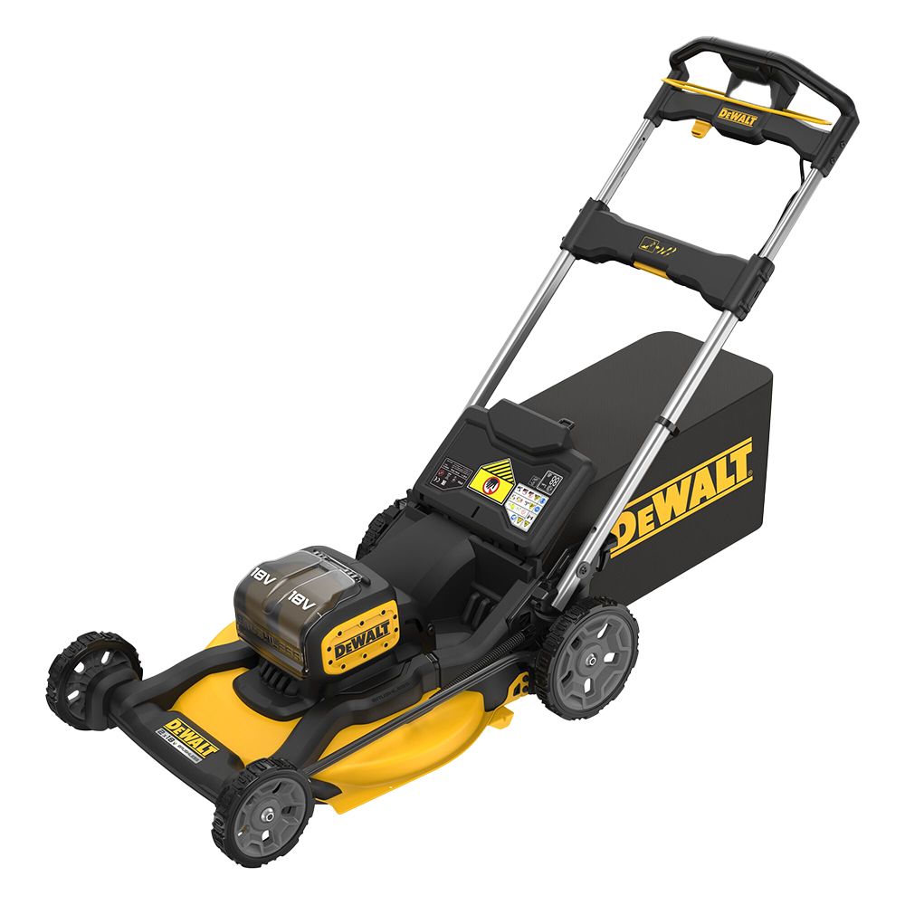 DeWalt ST-DCMWP134P2-XE 36V (18V x 2) Li-ion 5.0Ah Cordless Brushless 530mm (21") Push Mower Combo Kit – image 6