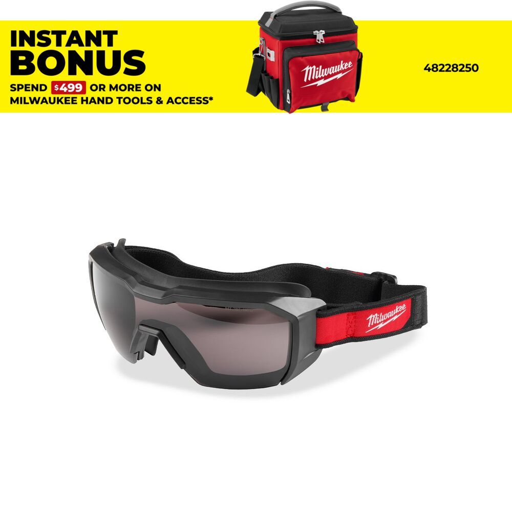 Milwaukee 48732951 Vented Low-Profile Goggles - Tinted – image 1