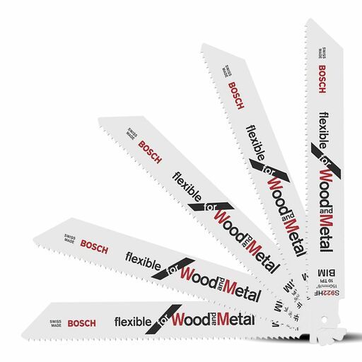 Bosch 2607010902 20pce Wood & Metal Reciprocating Saw Blade Set – image 8