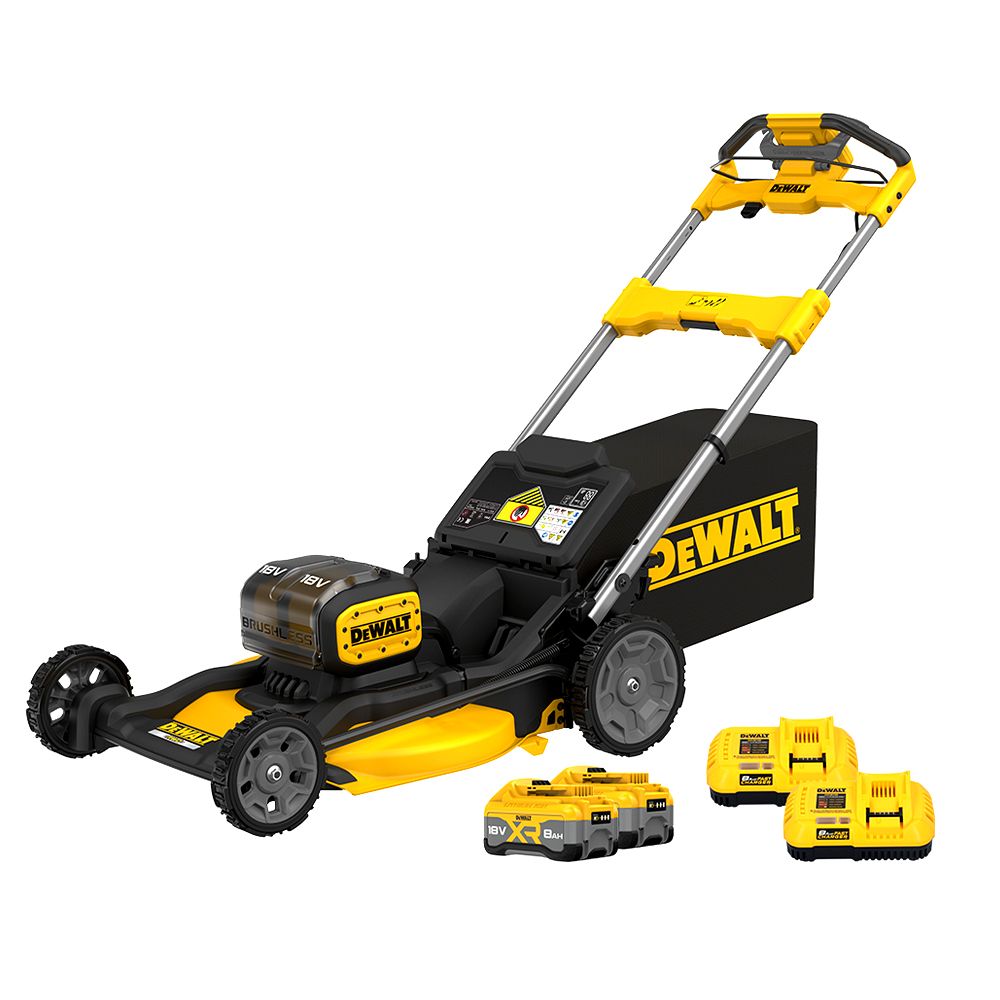 DeWalt ST-DCMWSP156W2-XE 36V (18V x 2)  8.0Ah XR Brushless 530mm (21") Self-Propelled RWD Mower Combo Kit – image 5