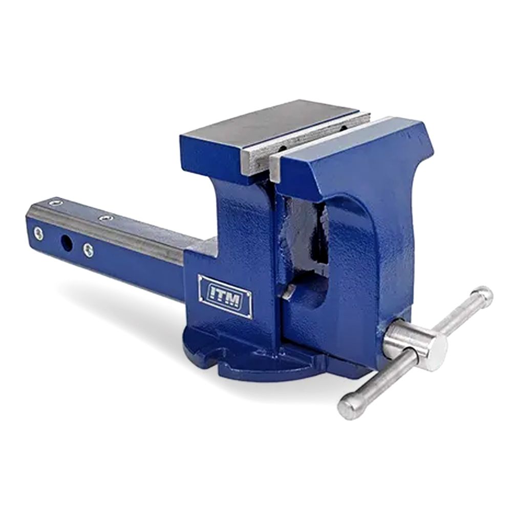 ITM TM113-150 150mm Jaw Width Cast Iron Two Bar Hitch Vice – image 2