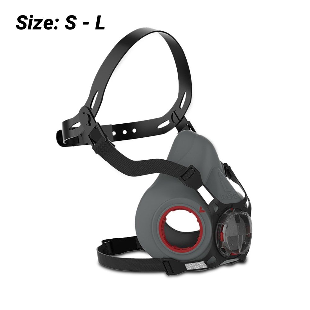 JSP Safety BHT003 Force Typhoon 8 Half Mask Respirator Only - (Small-Large) – image 1