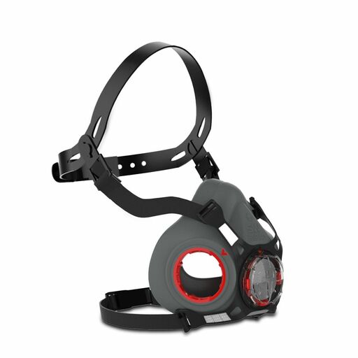 JSP Safety BHT008-4L5-0AN Force Typhoon 8 Half Mask Respirator Only - Short Wide – image 2