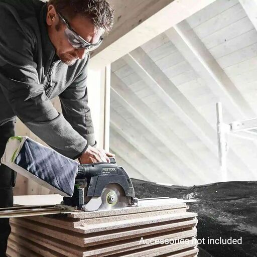 Festool HKC55 5.0 EBI-Set-FSK250 (578291) HKC 55 18V 160mm 5.0Ah Bluetooth Cordless Circular Saw with 250mm Cross Cut Rail Combo Kit – image 4