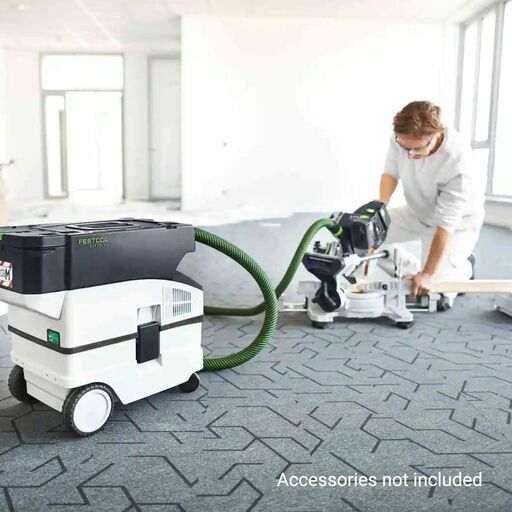 Festool CTMC MIDI I-Plus (578299) CTMC MIDI 15l M Class 18V 8.0Ah Bluetooth Cordless Mobile Dust Extractor Combo Kit – image 9