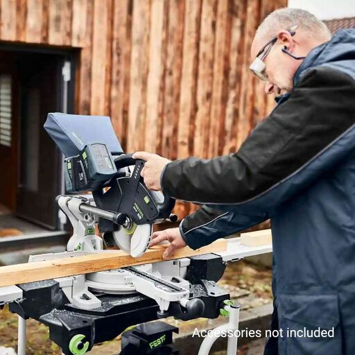 Festool KSC 60 EB 5.0 I-Plus (578250) KSC 60 KAPEX 18V 5.0Ah Cordless 216mm Slide Compound Mitre Saw Combo Kit – image 8