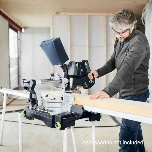 Festool KSC 60 EB 5.0 I-Plus (578250) KSC 60 KAPEX 18V 5.0Ah Cordless 216mm Slide Compound Mitre Saw Combo Kit – image 11
