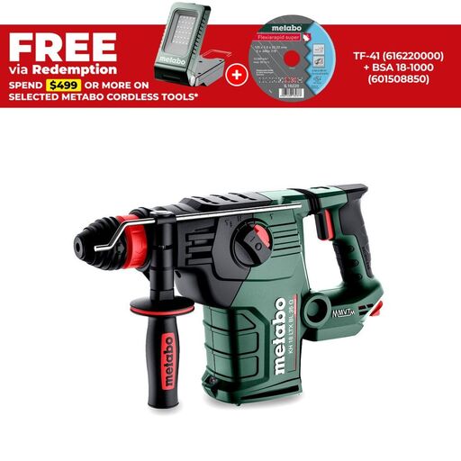 Metabo KH 18 LTX BL 35 Q (600813850) 18V Li-ion Cordless SDS-Plus Combination Hammer - Skin Only