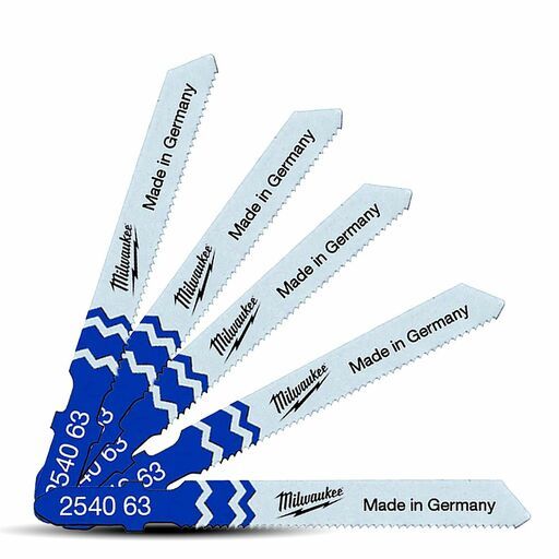 Milwaukee 4932254063 5-Pack 55mm T1118 Metal Jigsaw Blades – image 5
