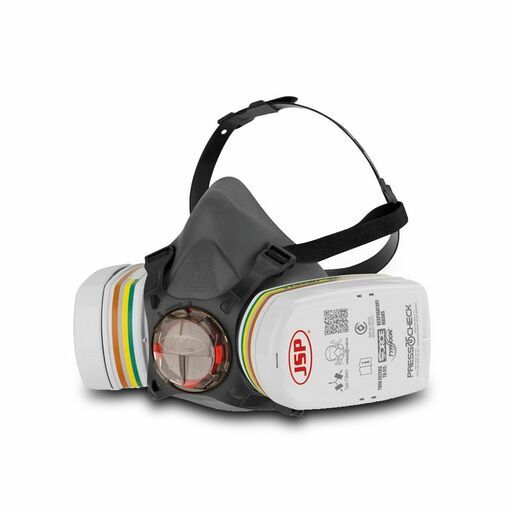 JSP Safety BHT0C3-0L5-NAN Force Typhoon 8 Half Mask Respirator Pack with ABEK1P2 Filters