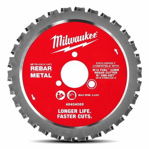 Milwaukee 48404069 137mm Rebar Cutting Blade – image 2