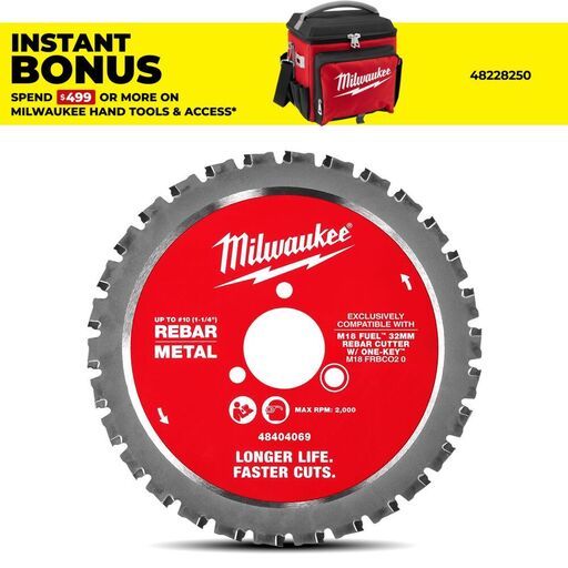 Milwaukee 48404069 137mm Rebar Cutting Blade