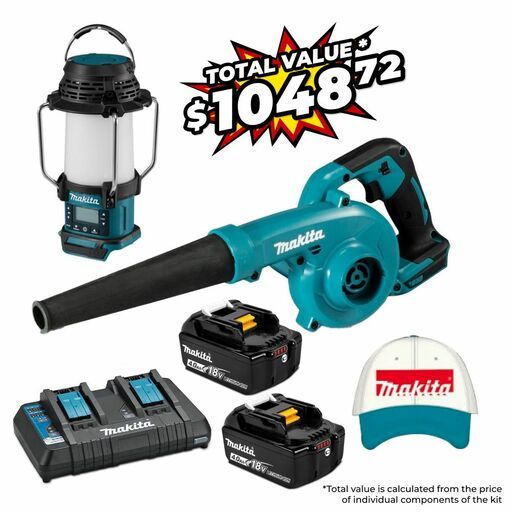 Makita DLX2515PT-ST 18V 4.0Ah Li-ion Cordless Brushless 2pce Combo Kit