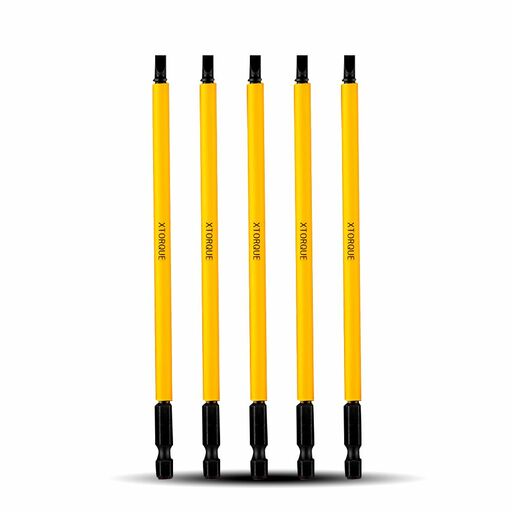 Xtorque X5TBS4150 5-Pack SL4 x 150mm Insulated Tube Driver Bits – image 2