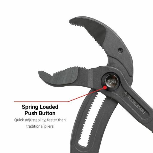 Techsmart TPBP400 400mm Multigrip Push Button Pliers – image 4