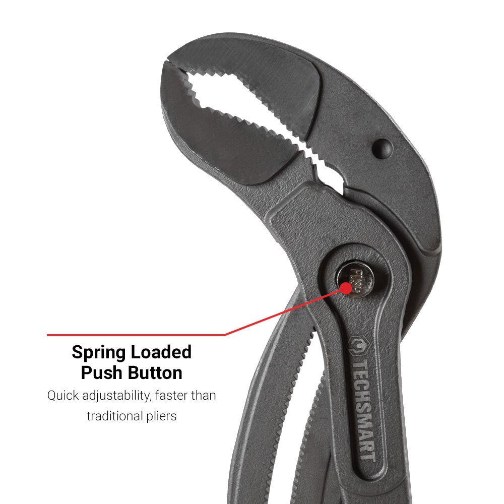 Techsmart TPBP600 600mm Multigrip Push Button Pliers – image 3