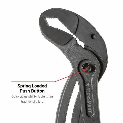 Techsmart TPBP600 600mm Multigrip Push Button Pliers – image 3