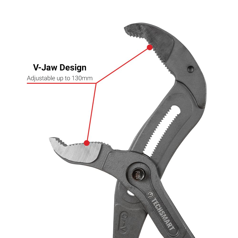 Techsmart TPBP600 600mm Multigrip Push Button Pliers – image 4