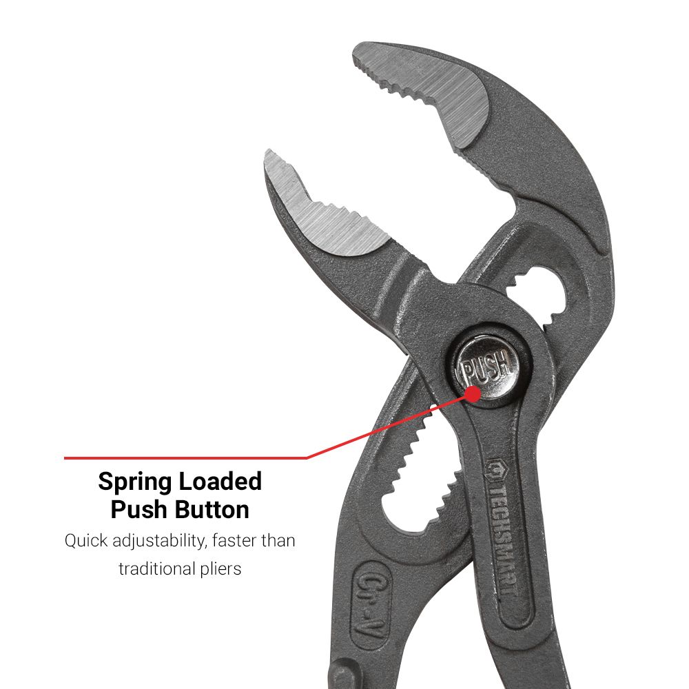 Techsmart TPBP185 185mm Multigrip Push Button Pliers – image 3