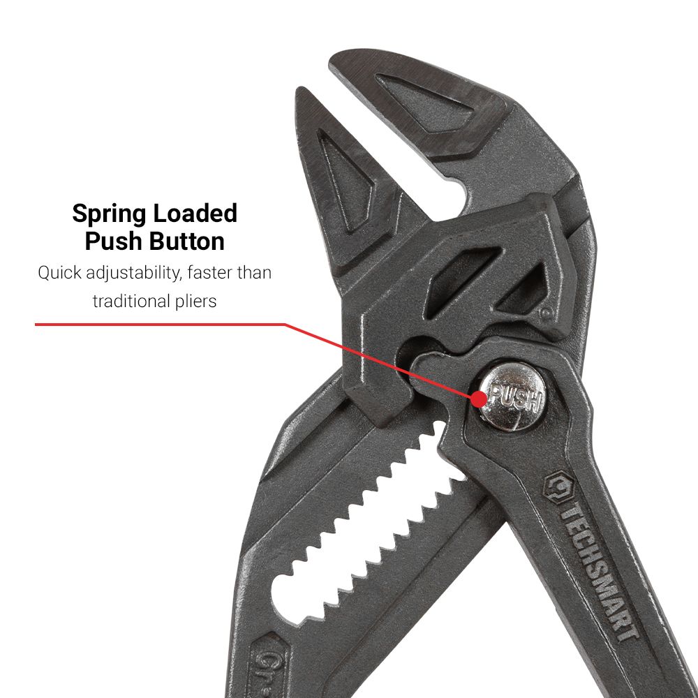 Techsmart TWP185 185mm Wrench Pliers – image 3