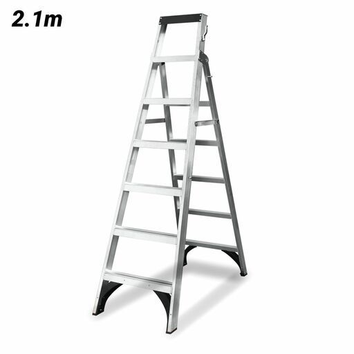 Climbrite CDAL6S 2.1m 6-Step Dual Purpose Aluminum Ladder