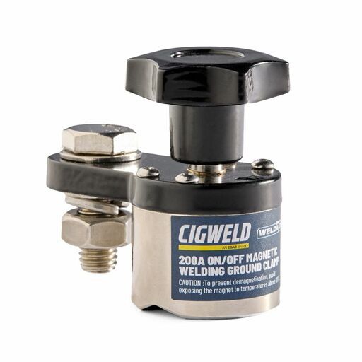 Cigweld 646791 WeldaToolz 30kg Force 200A Magnetic Ground Clamp – image 2