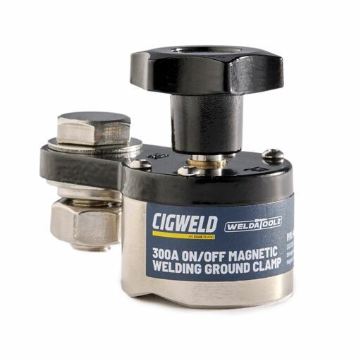 Cigweld 646792 WeldaToolz 40kg Force 300A Magnetic Ground Clamp – image 2
