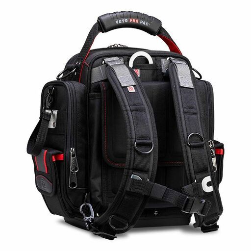 Veto Pro Pac VETOMB5B-IR (VPP10851) XXL Tech Meter Backpack Tool Bag w/Plastic Base - Infrared – image 2