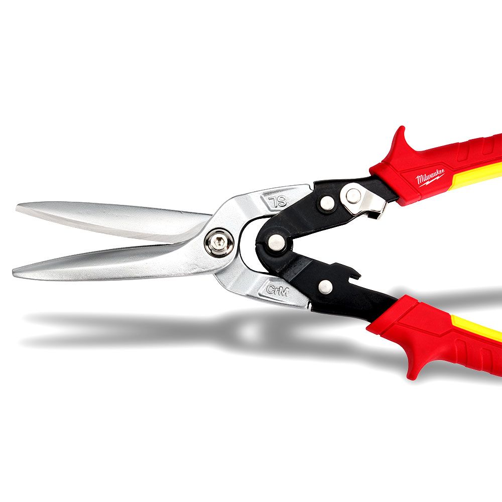 Milwaukee 4932499021 Long Cut Straight Aviation Snips