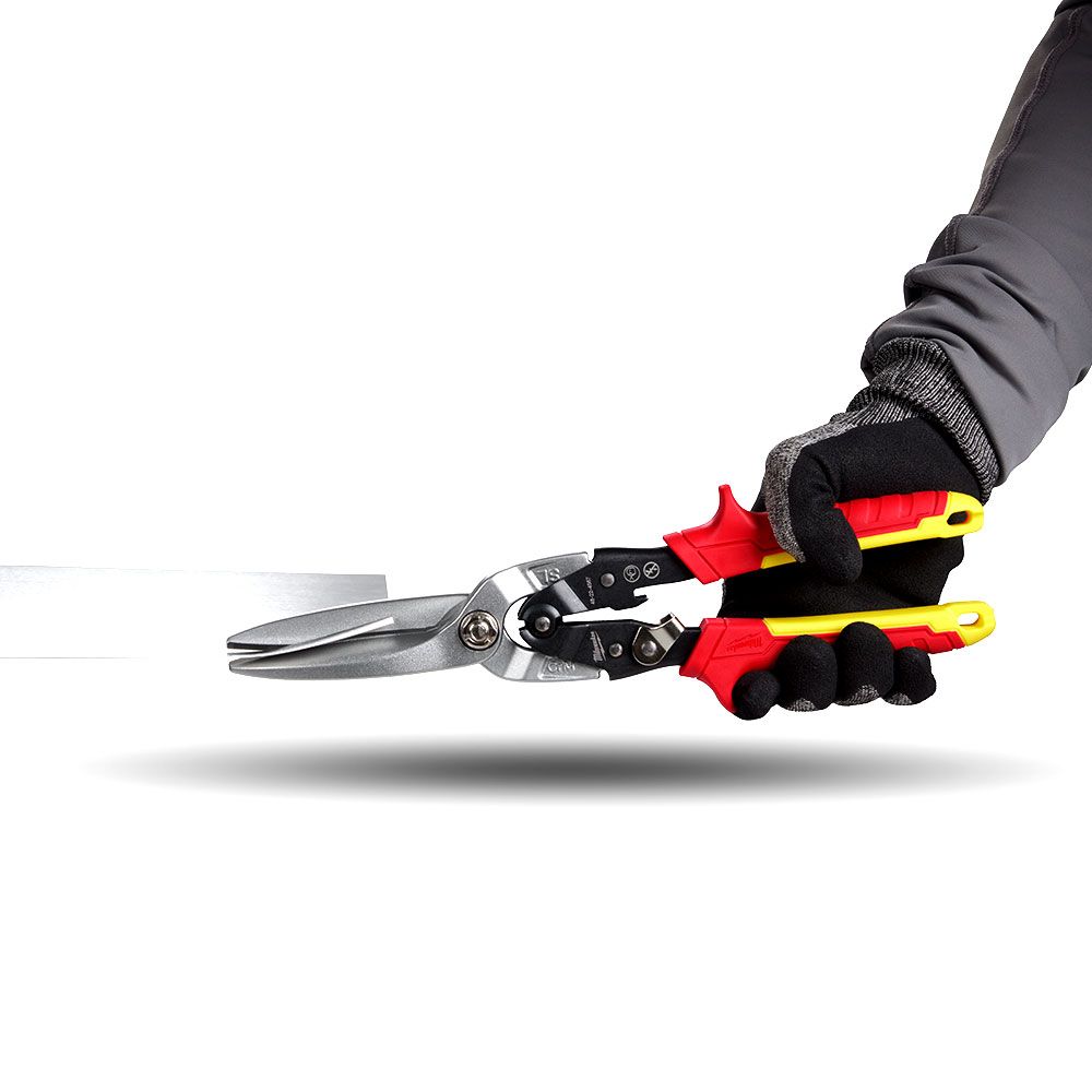 Milwaukee 4932499021 Long Cut Straight Aviation Snips – image 8