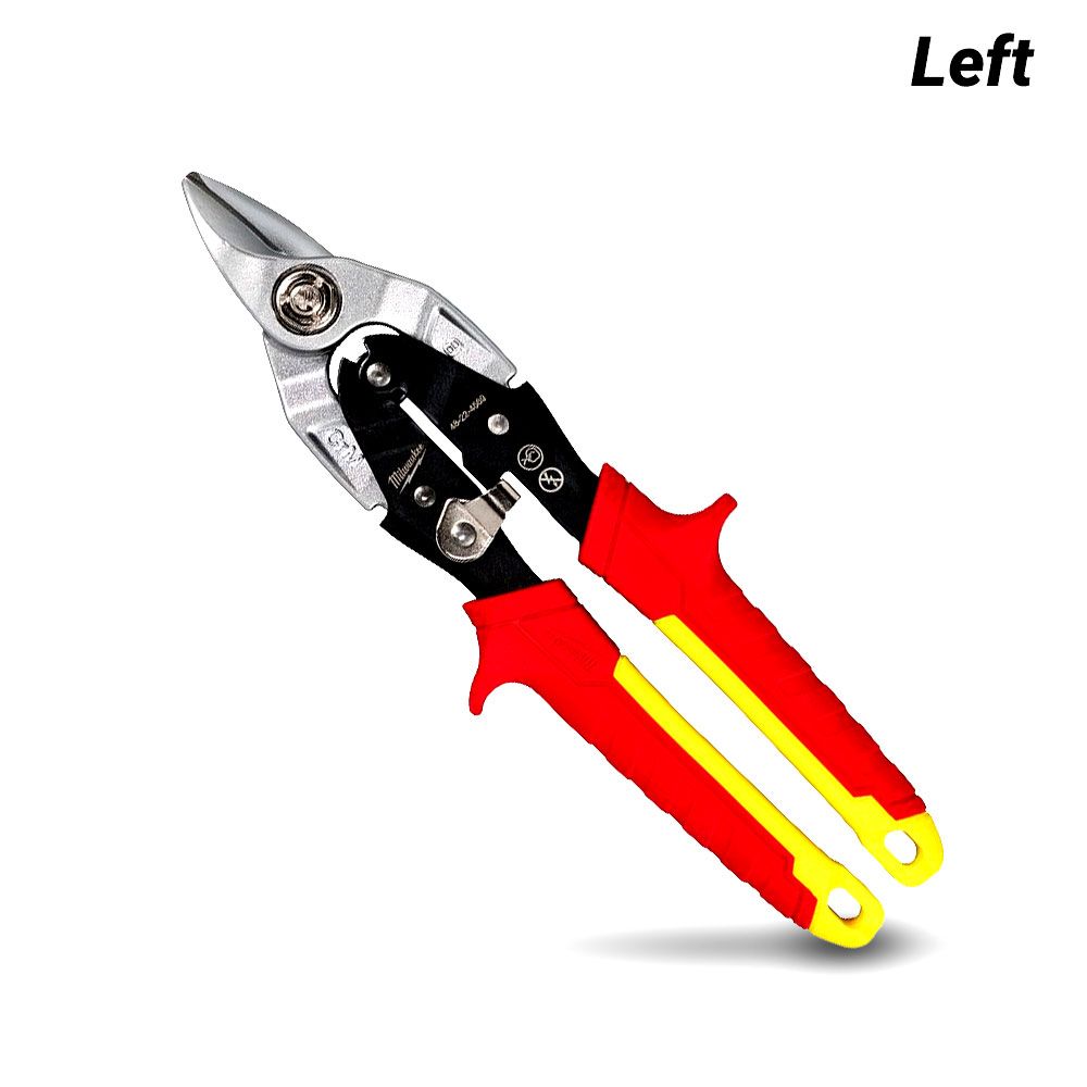 Milwaukee 4932499010 Long Cut Offset Left Aviation Snips – image 2