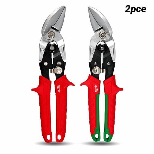 Milwaukee 4932499017 Milwaukee - 4932499017 - 2pce Offset Aviation Snip Set – image 2