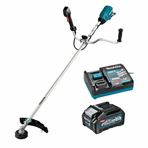 Makita UR016GM102 40V MAX XGT 4.0Ah Li-ion Cordless Brushless U-Handle Brushcutter Combo Kit