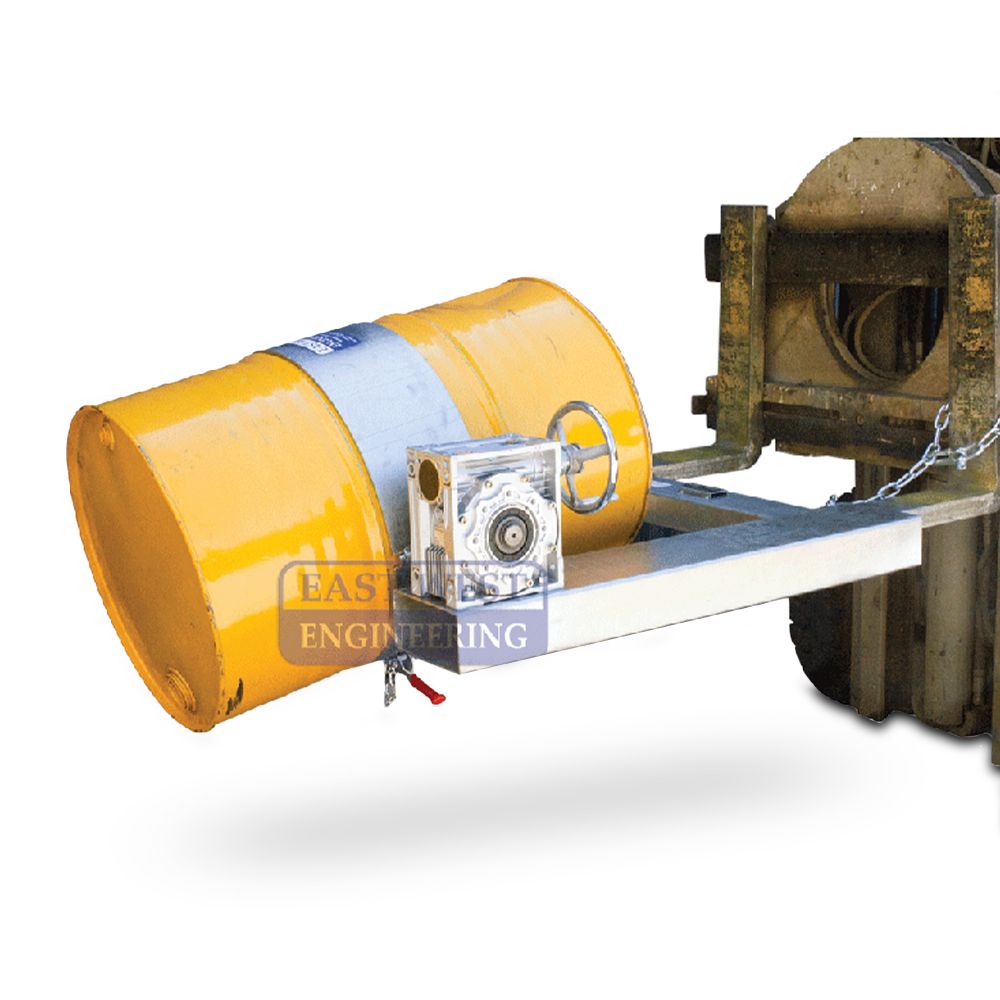 East West Engineering DER40H 360º 400kg Drum Rotator - Hand Wheel – image 3