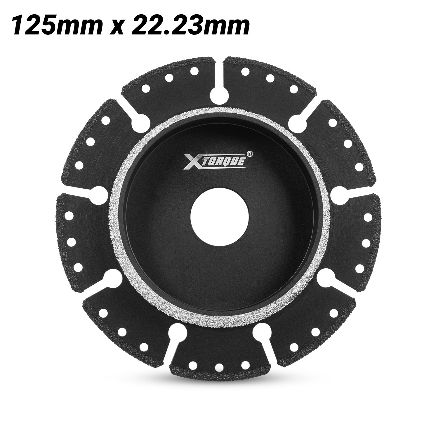 Xtorque XDCW125 125mm x 22.23mm Diamond Cutting and Chamfering Wheel – image 1