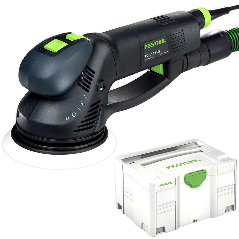 Festool Ro 150 Feq Plus 720w 150mm 6 3 In 1 Random Orbital