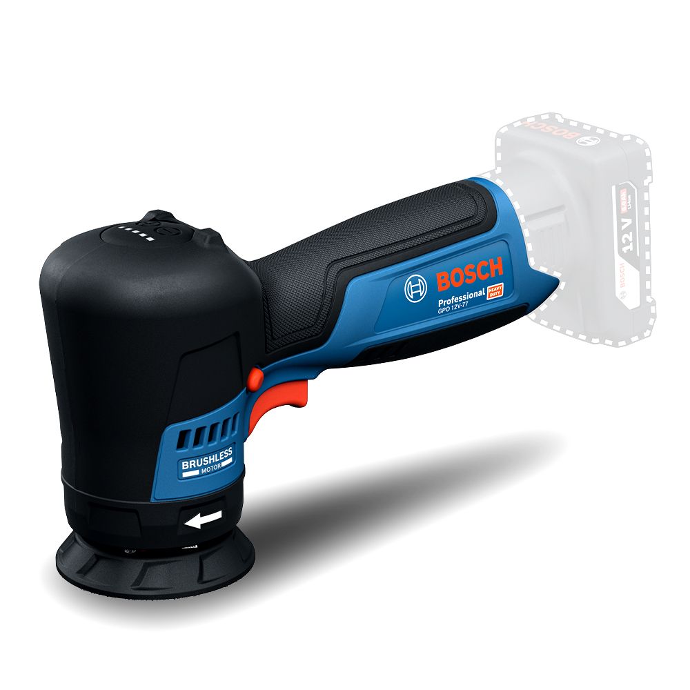 Bosch GPO 12V-77 (0.601.9L3.000) 12V Li-ion Cordless Brushless 77mm (3") Spot Repair Polisher - Skin Only – image 2