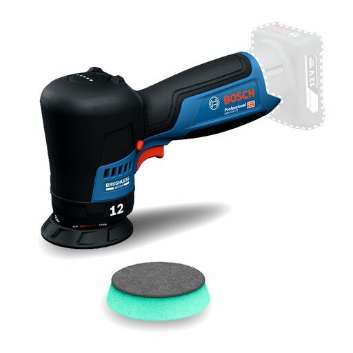 Bosch GPX 12V-77 (0.601.9L4.000) 12V Li-ion Cordless Brushless 77mm (3") Spot Repair Polisher - Skin Only